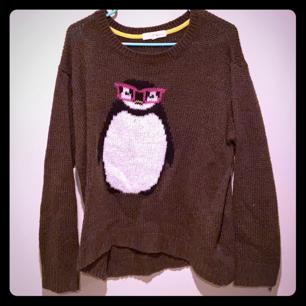 Warm penguin sweater